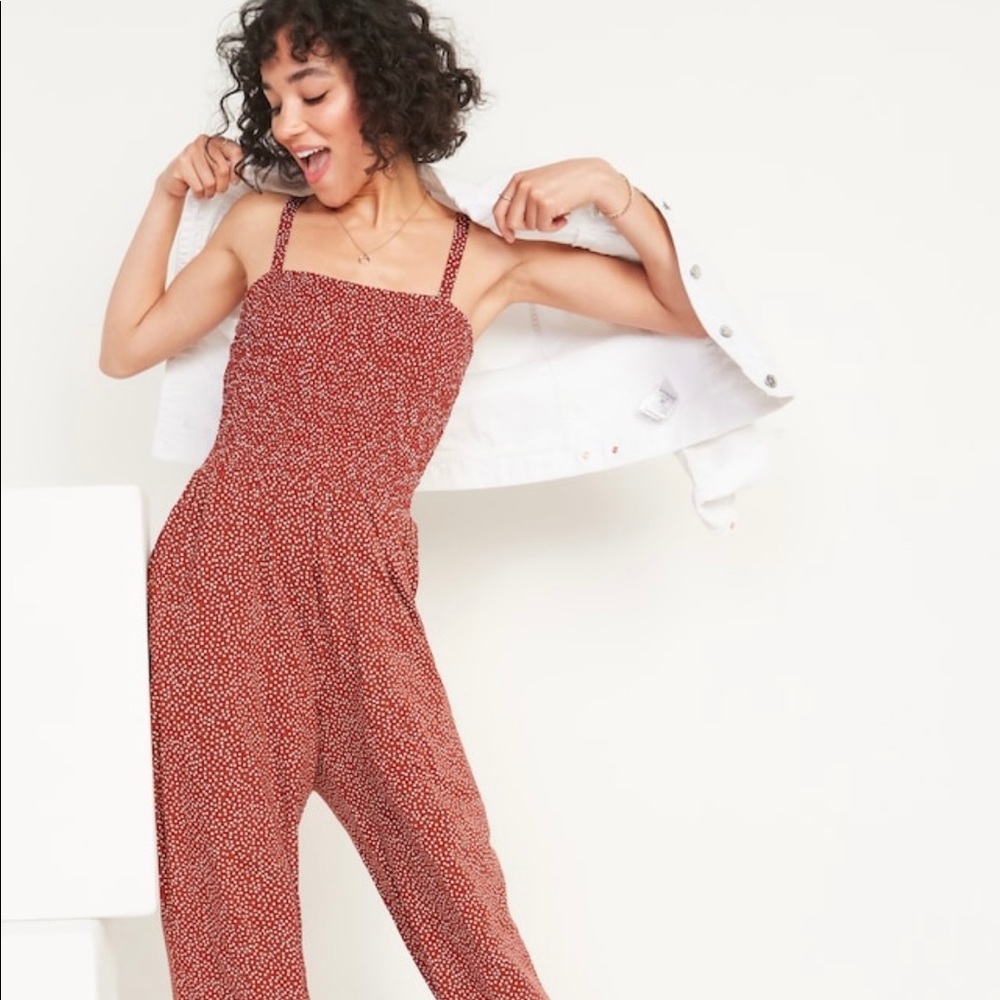 Old Navy Polka Dot Jumpsuit